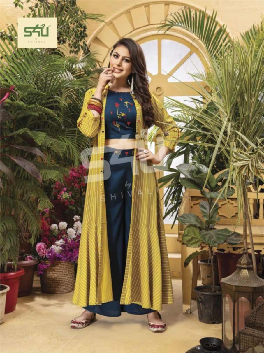 S4u Fusion Beats Vol-3 Party Wear Kurti Set S4u Fusion Beats Vol-3 Party Wear Kurti Set